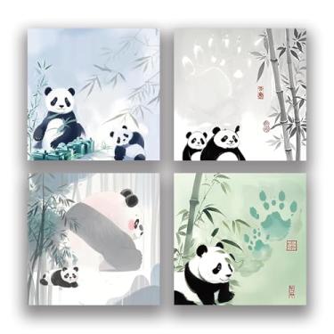 Imagem de Lindo conjunto de notas adesivas de 7,6 x 7,6 cm, adoráveis blocos de notas de desenho animado com notas adesivas de alta aderência, reutilizáveis e rasgáveis para agendas, escritório, escola, casa