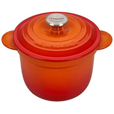 Imagem de Le Creuset Panela de Arroz Every com Tampa Interna Cerâmica 18cm Laranja