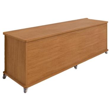 Imagem de Baú Para Quarto Com Rodizios Samir Cedro