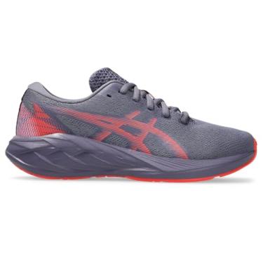 Imagem de ASICS Tênis infantil unissex Novablast 5 Gs (criança pequena), Roxo acinzentado/recife de coral, 16