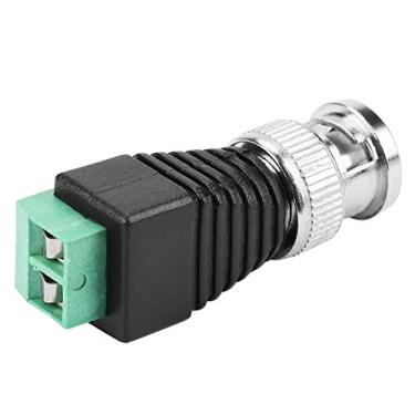 Imagem de aqxreight 10pcs Confiáveis ​​Coaxial Coaxial Conector de Cabo Masculino para Vídeo CCTV Balun e Câmeras