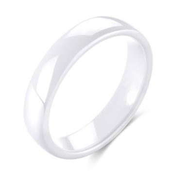 Imagem de Generic Anel inteligente de cerâmica preta Ntag215 compatível com telefones e dispositivos habilitados para NFC programáveis de 504 bytes para cartão comercial (branco, nº 9)