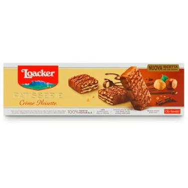 Imagem de Loacker Wafer Com Recheio De Creme De Avelã E Cobertura De Chocolate Ao Leite Gran Pasticceria Caixa 100G