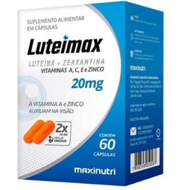 Imagem de Luteimax (Luteína com Zeaxantina) 60 cápsulas - Maxinutri