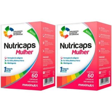 Imagem de KIT 2X Nutricaps Mulher 60 cápsulas - Maxinutri