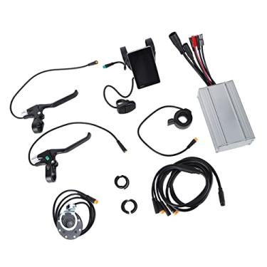 Imagem de aqxreight 30a Kit de Controlador de Bicicleta Elétrica LCD Exibir o Sensor de Assistência Ao Acelerador do Polegar para o Motor de 1000W, Incluindo o Polegar GD06 Auxiliar a Fiação de Energia