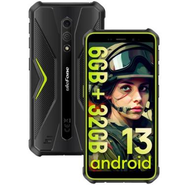 Imagem de Smartphone Ulefone Armor X12 Robusto 6 GB+32 GB à prova d'água preto