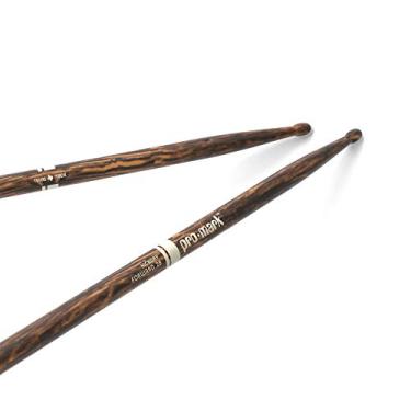 Imagem de Baqueta Classic 2B Firegrain Ponta De Madeira (PAR) Promark Baqueta TX2BW-FG
