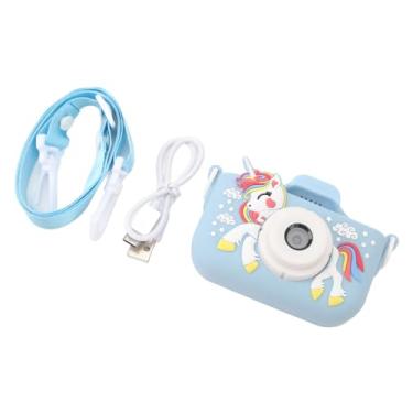 Imagem de Naroote CRIANÇAS CRIANÇAS DE VÍDEO DIGITAL DIGITAL, Câmera Infantil Tipo C Carregando 20MP por Ao Ar Livre (Azul)