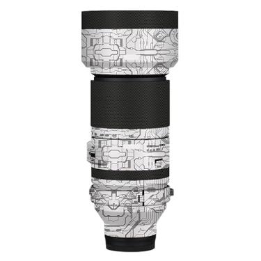 Imagem de Adesivo antiarranhões para lente de câmera para Tamron 150-500 mm F5-6.7 adequado para Sony Mount Coat Vinil Película Protetora Decalques 150-500 5-6,7 (Branco Circuito)