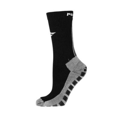 Imagem de Meião Infantil Menino Futebol Penalty 4107919800 Grip, Preto, Cinza, 3