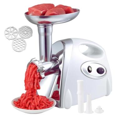 Imagem de Moedor Carne Elétrico 2800w Triturador Funil Kibe Linguiça