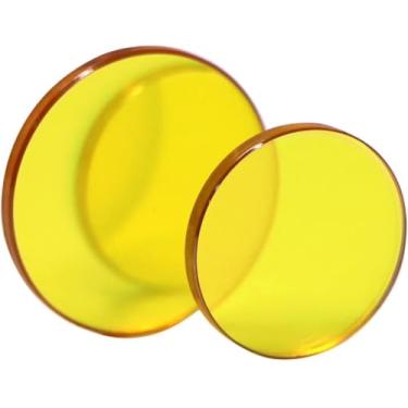 Imagem de FONLAND Lente combinadora de feixe de laser de diâmetro de 25 mm para máquina de corte de gravação de CO2 para ajustar o caminho da luz e tornar visível a laser