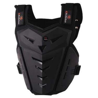 Imagem de RIDBIKER colete de motocicleta armadura de peitoral para motocicleta armadura traseira protetor de motocross off-road colete de corridaRIDBIKER one size preto 56451265723