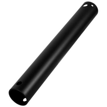 Imagem de VOSAREA Haste para ventilador de teto de 20 cm - haste de extensão de ventilador de teto preta - Ferro para ventiladores de teto, luminárias e lustres, peça de substituição