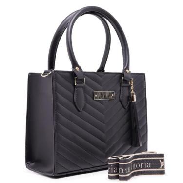 Imagem de BOLSA FEMININA LORENA BORDADO v ALÇA TRANSVERSAL - LORENA VITORIA, Pre