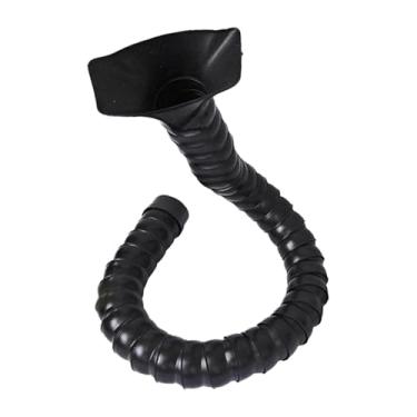 Imagem de KiBcsLic Braço extrator de fumaça, mangueira de sucção, mangueira de ventilação flexível de 50 mm de diâmetro externo com bico, duto coletor de ar para, Bico Quadrado