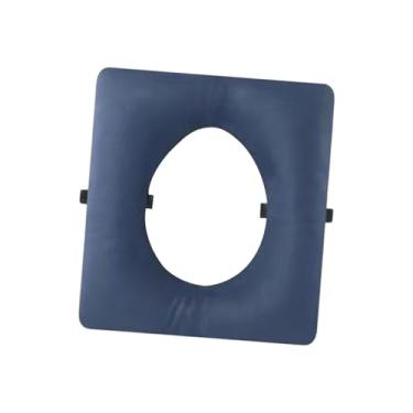Imagem de MotiveTech Almofada de assento macio acolchoada para vaso sanitário, almofada para idosos com deficiência, tapete de elevação para banheiro, casa, uso doméstico, Buraco Redondo