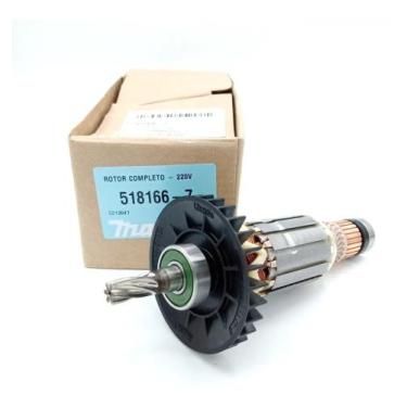 Imagem de Induzido Rotor Do Martelete Hr2470 Original Makita, 518166-7 220V