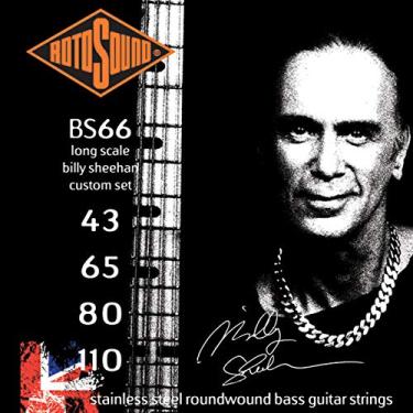 Imagem de Encordoamento Baixo Rotosound - Billy Sheehan - BS66 - .043/.110