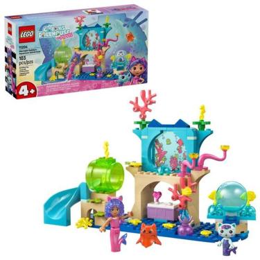 Imagem de Blocos De Montar - Aventura da Gabby Sereia no Aquario LEGO DO BRASIL