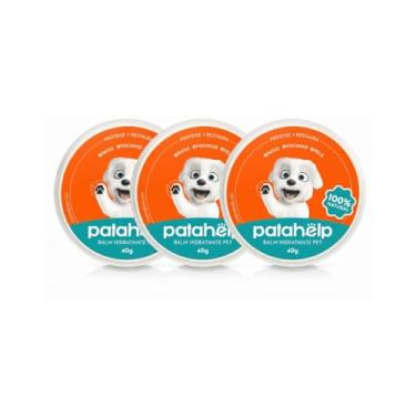 Imagem de Kit 3 Pomada Hidratante Pet Para Patas Focinho E Pele Patahelp