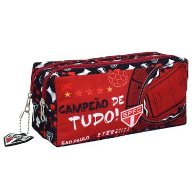 Imagem de DAC - Estojo Duplo com 2 Zíperes em Tecido - São Paulo FC