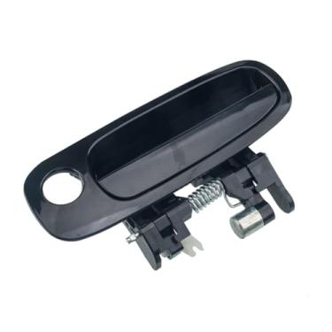 Imagem de aqxreight Ajuste Porta Externa do Carro Conjunto para 1998-2002 e Prizm (Preto)