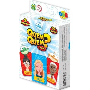 Imagem de Jogo quem é quem cara a cara adivinha personagem adivinha - GGB
