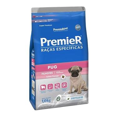 Imagem de Ração Premier Raças Específicas Pug Cães Filhotes Porte Pequeno Frango 1kg