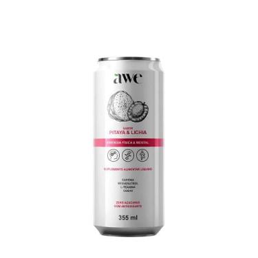 Imagem de Energético Pitaya Lichia Sem Açúcar Awe  355ml