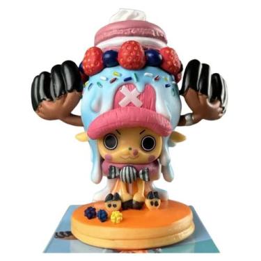 Imagem de Boneco de brinquedo Sanmu One Piece Tony Chopper Cake Model PVC