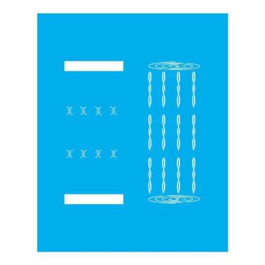 Imagem de Stencil Tamako Arame Farpado - 20X25Cm - Ref 9335