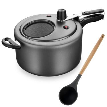 Imagem de Panela De Pressão Com Visor 6 Litros Antiaderente + Concha