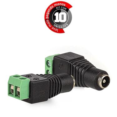 Imagem de Adaptadores Borne Plug P4 Fêmea - Kit Com 10