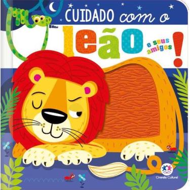 Imagem de Livro - Cuidado com o leão e seus amigos!