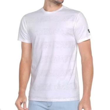 Imagem de Camiseta Oakley Geometric Striped SS Masculina-Masculino
