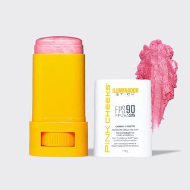 Imagem de Iluminador Multifuncional Corporal e Facial FPS 90 FPUVA 35 17,5g Rosé