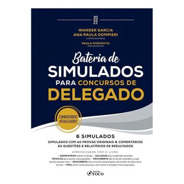 Imagem de Bateria de Simulados Para Concursos de Delegado - 01Ed/22