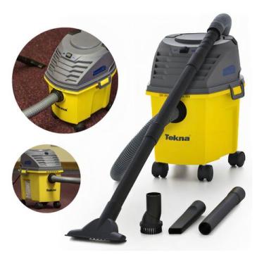 Imagem de Aspirador Tambor De Pó E Água 1000w 9,5 L Compact Tekna Cor Amarelo/ci
