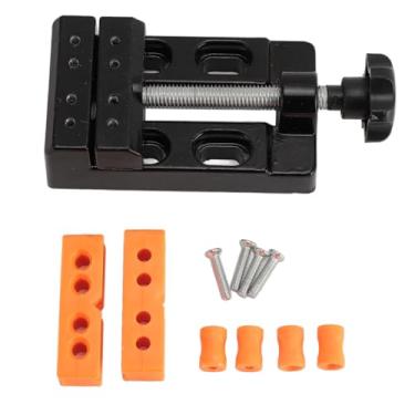 Imagem de Eujgoov Mini Braçadeira de Bancada, Torno de Mesa Em Liga de Alumínio, Furadeira, Abertura, Braçadeiras Planas Paralelas, Dispositivos de Fixação, Ferramentas Manuais Industriais para