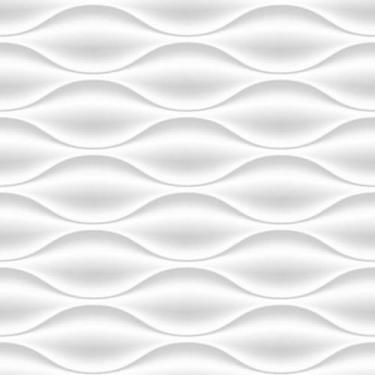 Imagem de Papel de Parede Adesivo Sala Quarto Ripas Madeira Clara Lisa Autocolante 5m x 45cm. (3D Ondas)