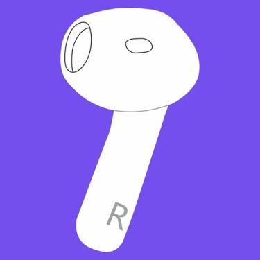 Imagem de Substituição de fones de ouvido Legit A3055 A3056 A3057 One Right (versão ANC) para AirPods (4ª geração), lado direito único OEM, compatível com capa de carregamento original AirPods 4 A3059