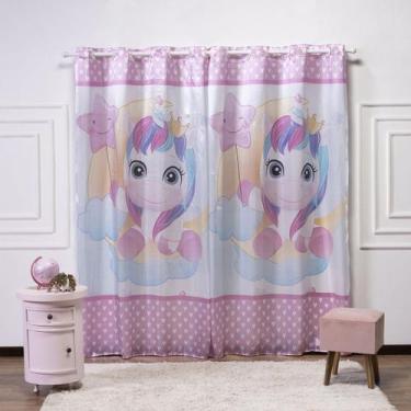 Imagem de Cortina Estampado Cetim Infantil 3.00.2.20 Decoração, Menino, Menina, 