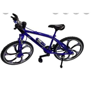 Imagem de Bike Roda Miniatura Bicicleta Metal Brinquedo, Cor enviada de acordo c