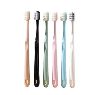 Imagem de Escova Dental Extra Macia para Casal - Unidades com Cerdas Ultramacias para Dentes e Gengivas Sensíveis(ROSA-BG-29)