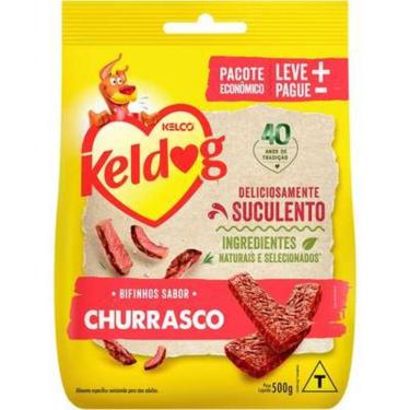 Imagem de Bifinho Keldog para Cães Sabor Churrasco - 60 g