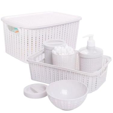 Imagem de Kit Higiene de Bebê Completo Enxoval Infantil Organização Presente Ideal para Recém Nascido e Primeiros Meses