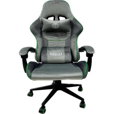 Imagem de Cadeira Gamer Giratória - Cinza