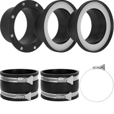 Imagem de Kit de conexão rápida de coleta de poeira magnética de 10 cm com conexões magnéticas de conexão rápida para coletores de poeira, transfere mangueiras de forma eficiente entre máquinas